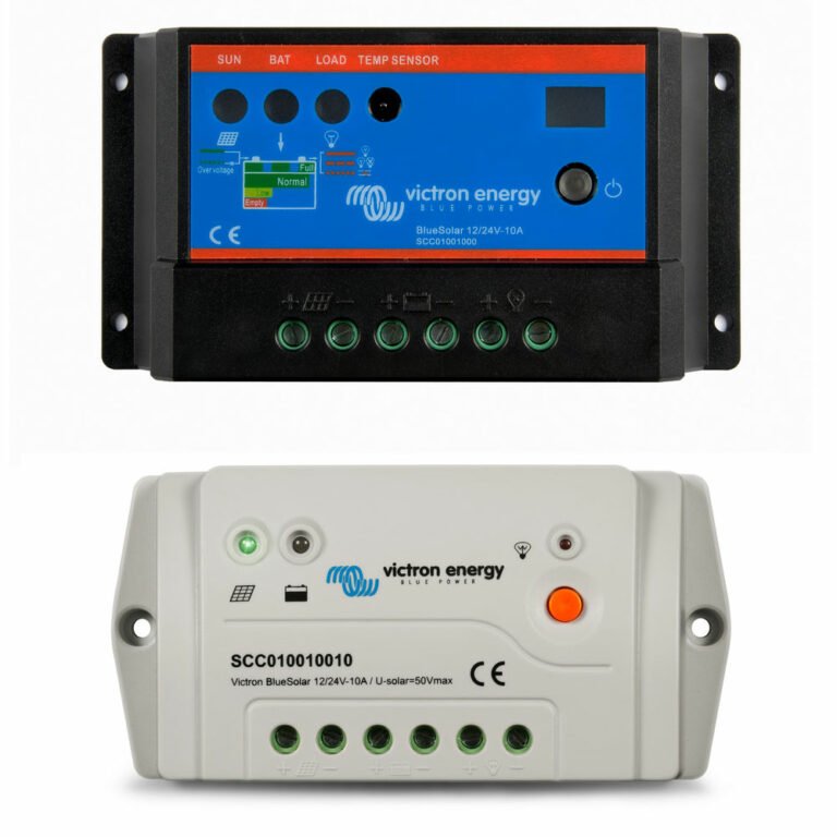 Contrôleur de charge BlueSolar PWM 12 24V 10A pour panneau solaire