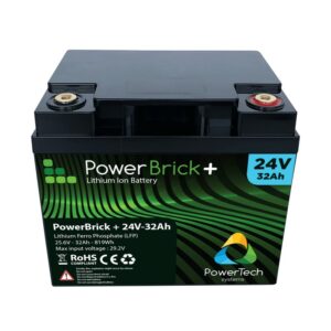 Batterie Lithium PowerBrick 24V 32Ah (LiFePO4)